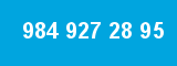 984 927 28 95 984 927 28 95